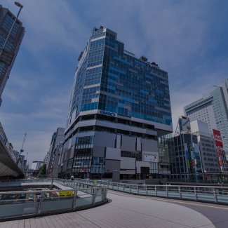 渋谷駅前の街並み
