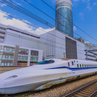 新横浜駅と新幹線