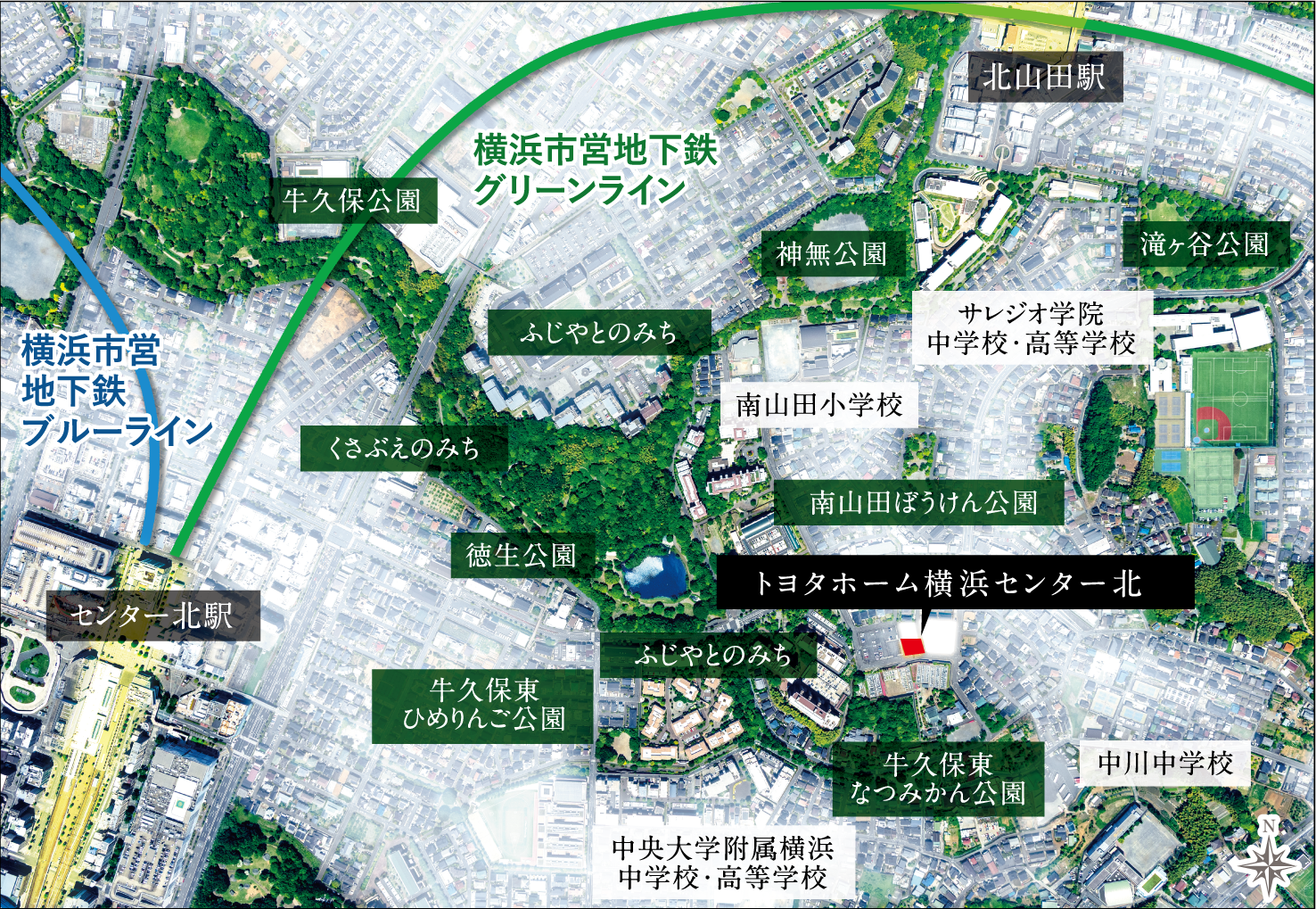 現地周辺イメージイラスト