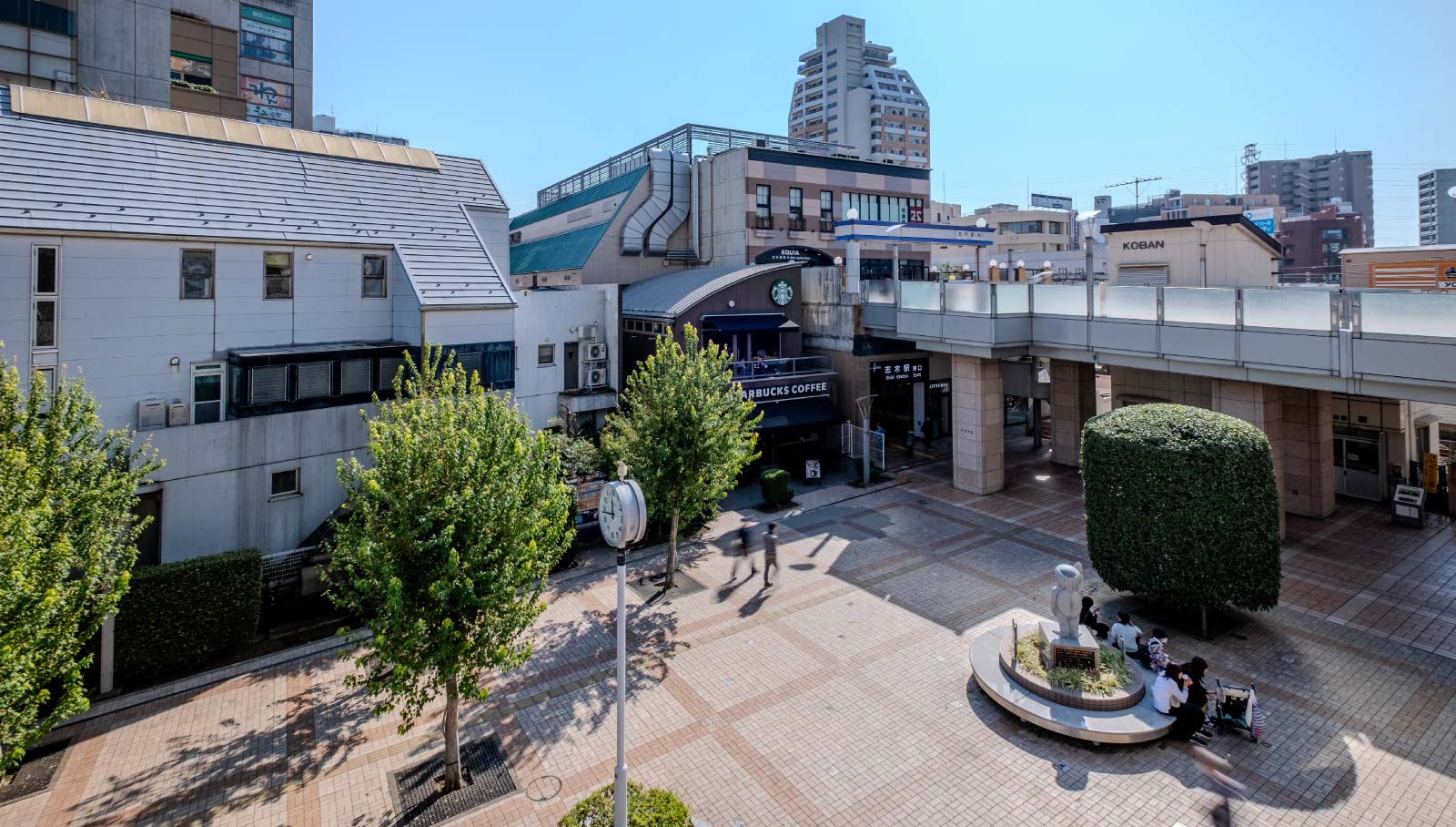 □東武東上線「志木」駅東口の写真