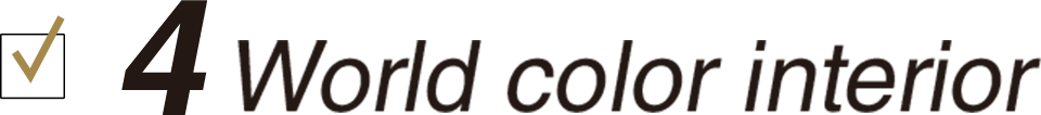 5 World color interior
