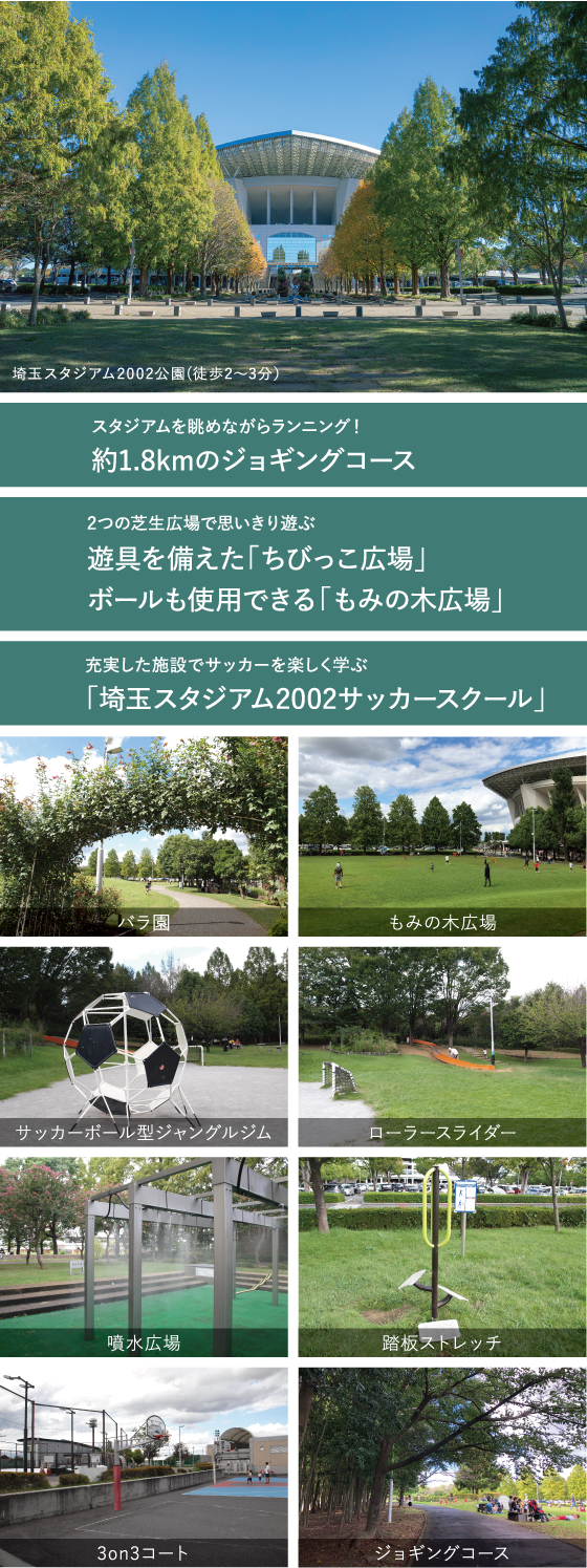 埼玉スタジアム2002公園情報